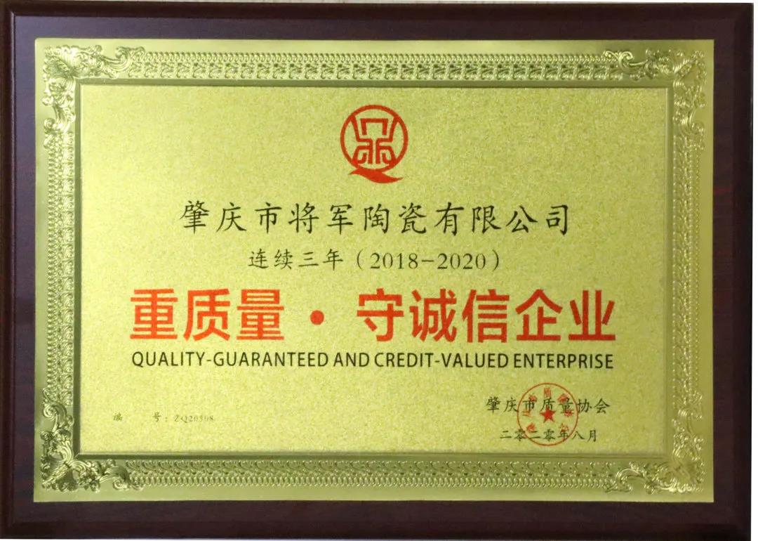 重磅 | 將軍企業實力捧回4大重量級獎項，獻禮建黨百年(圖3)