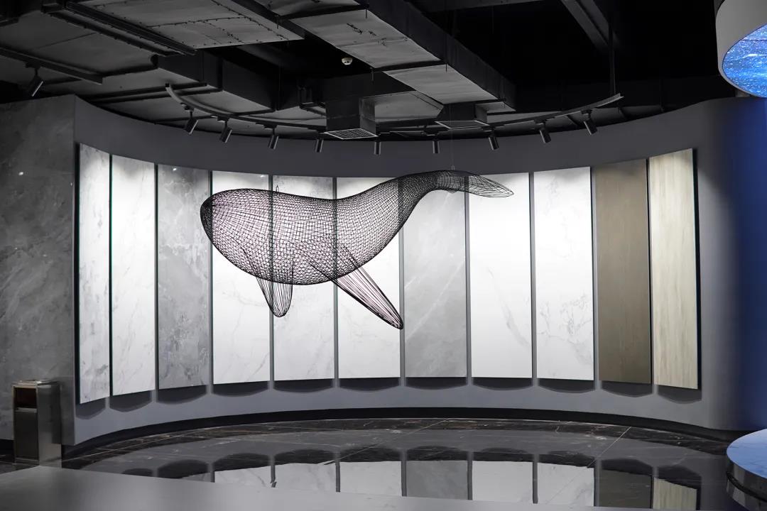 總部展廳鑒賞|3680㎡的巖值Show，刷新審美新高度(圖4)