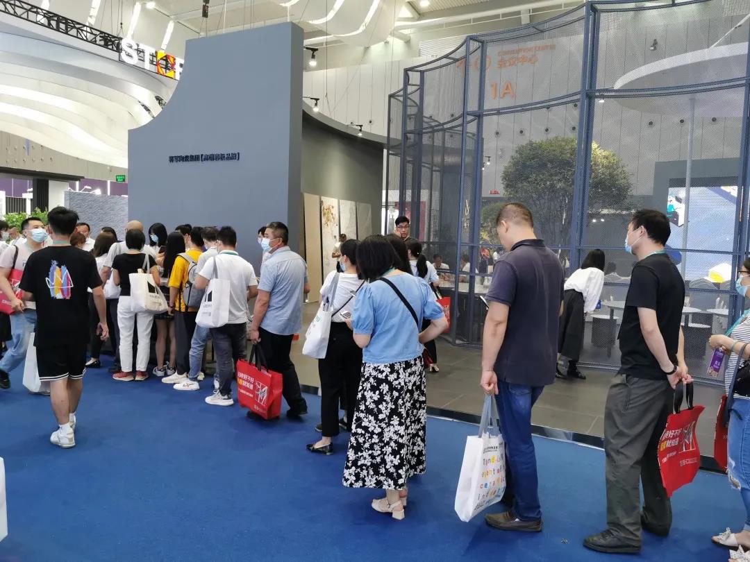 2021佛山潭洲陶瓷展，將軍陶瓷集團(tuán)“高光”亮相(圖8)