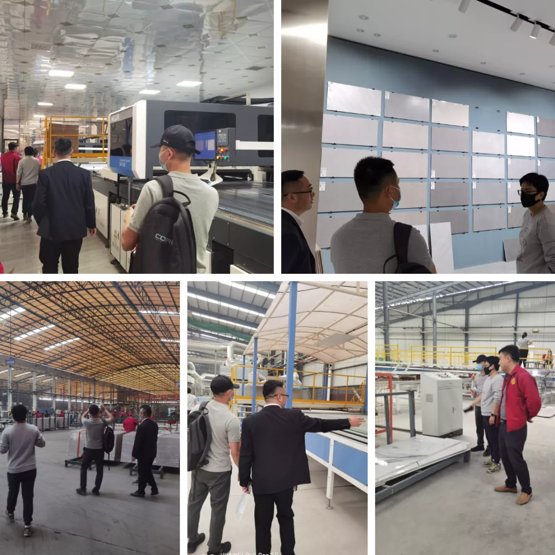 聚焦|熱烈歡迎廣西榮和集團高層領導蒞臨將軍陶瓷集團參觀考察(圖3)