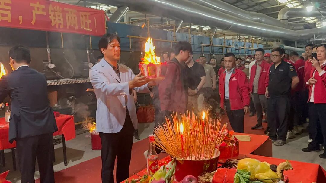 馬躍新程 窯耀華章 | 將軍陶瓷集團(tuán)智造生產(chǎn)基地盛大點(diǎn)火(圖4)